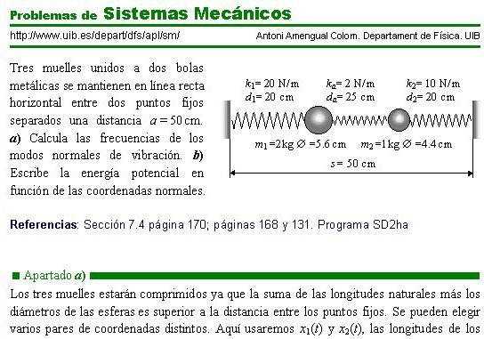 Problemas de Sistemas Mecánicos